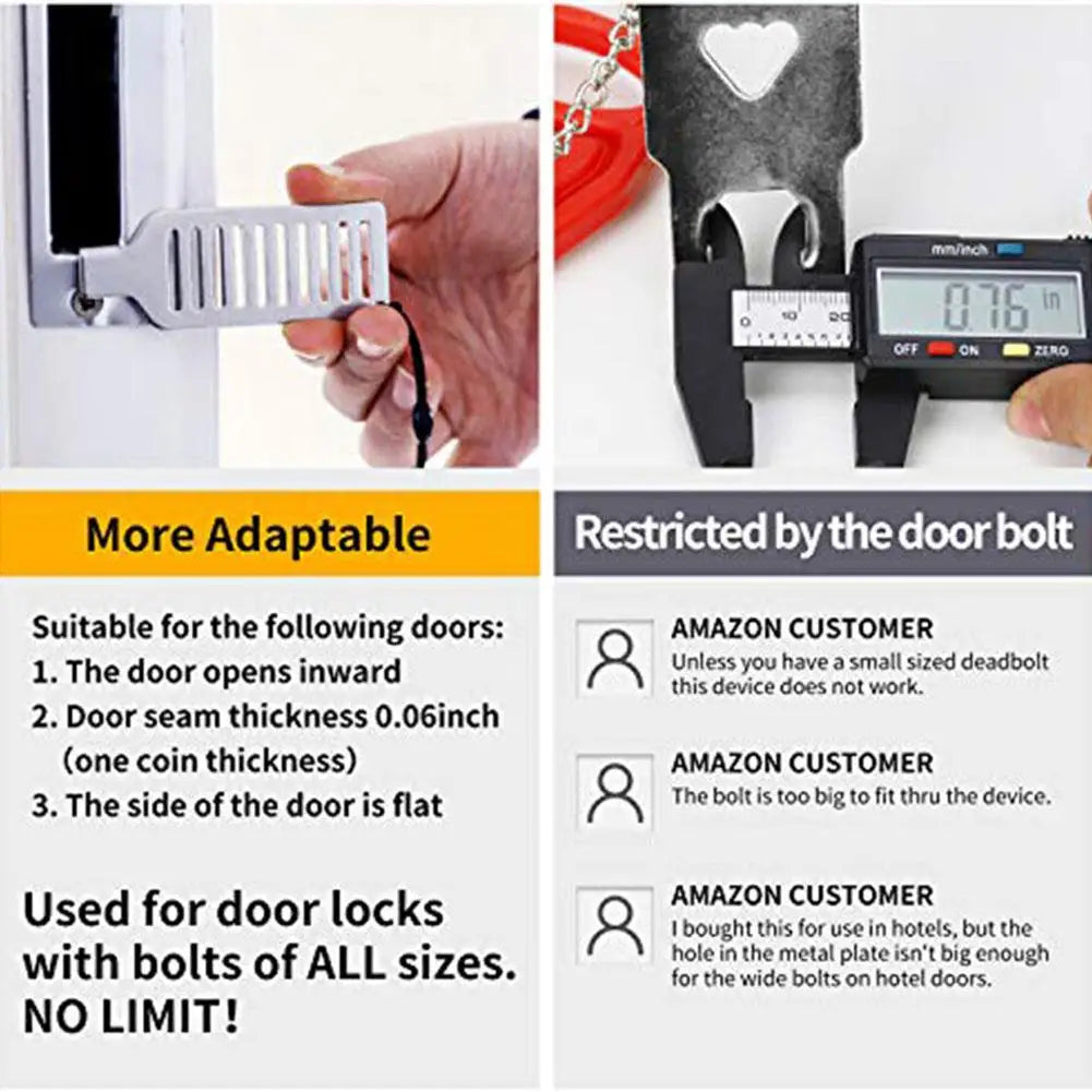 Travel Door Lock – Extra Protection Anywhere You Stay