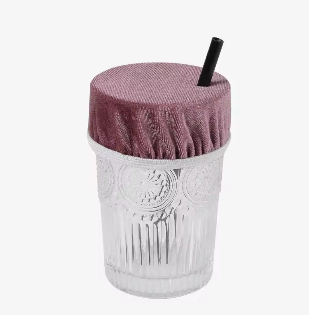 Drink Cover Scrunchie – Protect Your Drink Anywhere